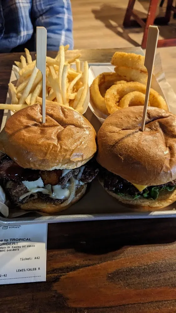 Tiger Burger & Crunchy Cheese Burger